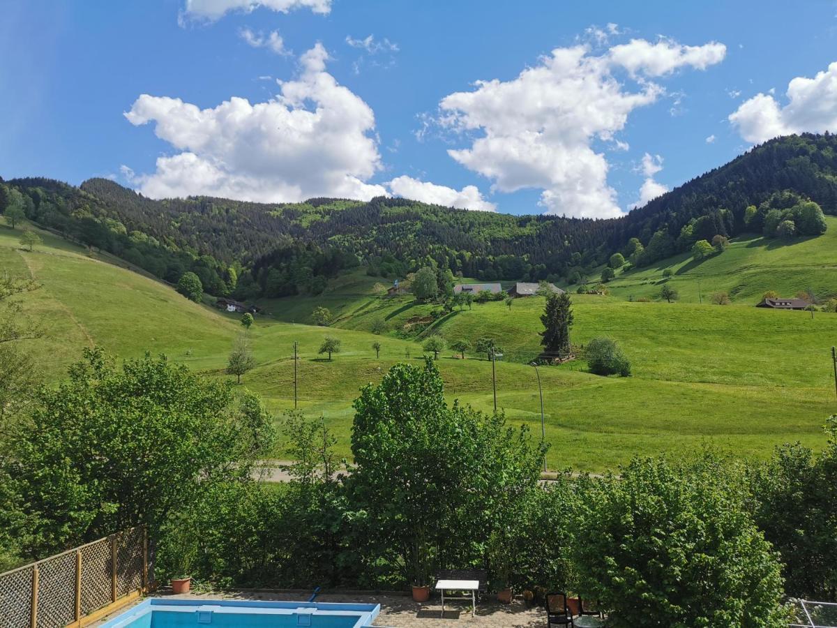 Ferienwohnung Vogelsang Im Schwarzwald Münstertal Buitenkant foto