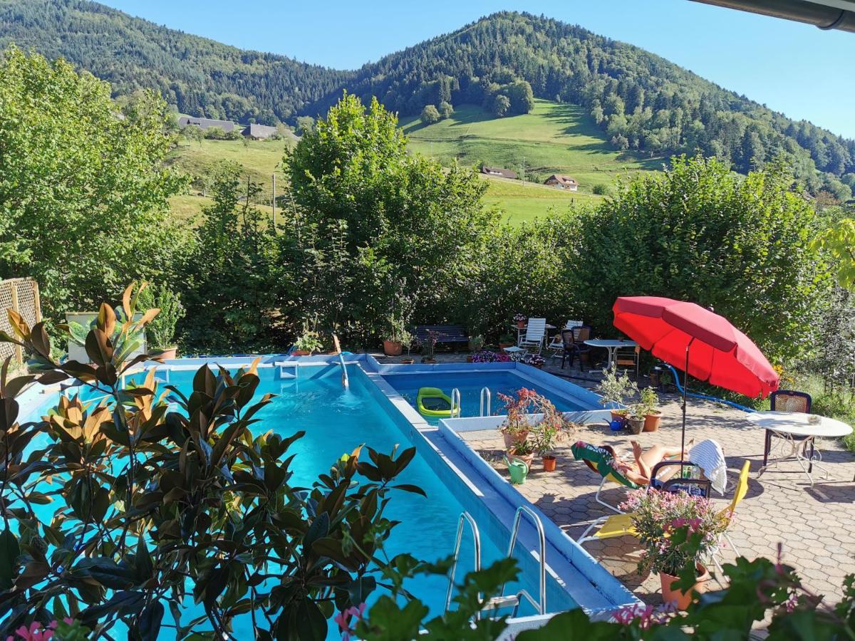 Ferienwohnung Vogelsang Im Schwarzwald Münstertal Buitenkant foto