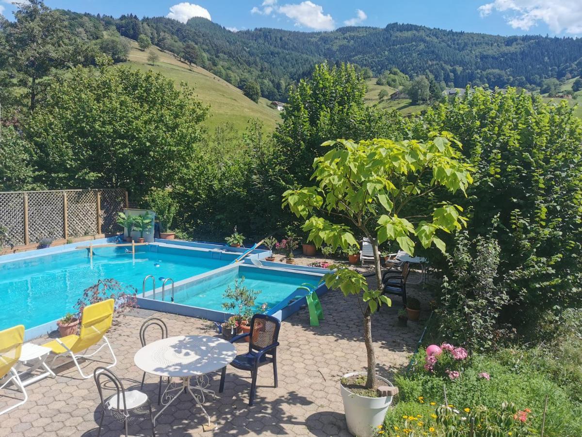 Ferienwohnung Vogelsang Im Schwarzwald Münstertal Buitenkant foto