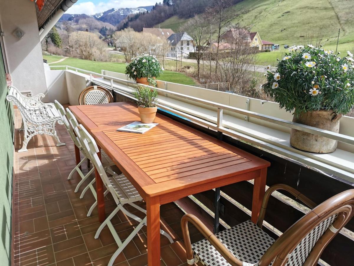 Ferienwohnung Vogelsang Im Schwarzwald Münstertal Buitenkant foto
